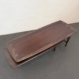Mid-Century Modern Switchblade Coffee Table By Andre Bus For Lane Acclaim