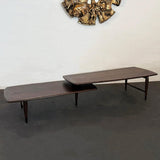 Mid-Century Modern Switchblade Coffee Table By Andre Bus For Lane Acclaim