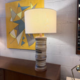 Large Gordon Martz Marshall Studios Midcentury Art Pottery Table Lamp