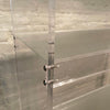 Clear Lucite And Glass Etagere Open Shelf Unit Divider
