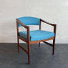 Mid-Century Modern Walnut "Quinn" Armchair By Edward Wormley For Dunbar