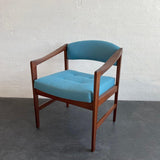 Mid-Century Modern Walnut "Quinn" Armchair By Edward Wormley For Dunbar