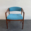 Mid-Century Modern Walnut "Quinn" Armchair By Edward Wormley For Dunbar