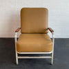 Machine-Age Mid-Century Aluminum Lounge Chair