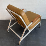 Machine-Age Mid-Century Aluminum Lounge Chair