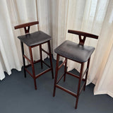Scandinavian Modern Rosewood Dry Bar And Barstools Set By Dyrlund