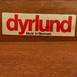 Scandinavian Modern Rosewood Dry Bar And Barstools Set By Dyrlund