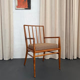 Mid-Century Modern Walnut Armchair By T.H. Robsjohn-Gibbings For Widdicomb