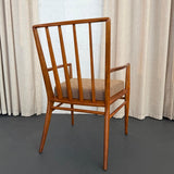 Mid-Century Modern Walnut Armchair By T.H. Robsjohn-Gibbings For Widdicomb