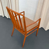 Mid-Century Modern Walnut Armchair By T.H. Robsjohn-Gibbings For Widdicomb