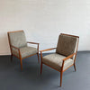 Paul McCobb For Directional Highback Lounge Chairs Model No. 409