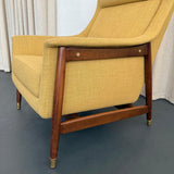 Scandinavian Modern Upholstered "Scania" Armchair By Folke Ohlsson