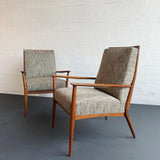 Paul McCobb For Directional Highback Lounge Chairs Model No. 409