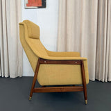 Scandinavian Modern Upholstered "Scania" Armchair By Folke Ohlsson