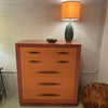 Hollywood Regency Custom Finish Mahogany Dresser By John Stuart