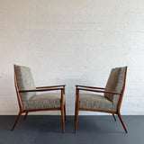 Paul McCobb For Directional Highback Lounge Chairs Model No. 409