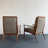 Paul McCobb For Directional Highback Lounge Chairs Model No. 409