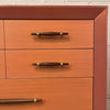 Hollywood Regency Custom Finish Mahogany Dresser By John Stuart