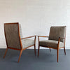 Paul McCobb For Directional Highback Lounge Chairs Model No. 409