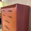 Hollywood Regency Custom Finish Mahogany Dresser By John Stuart