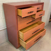 Hollywood Regency Custom Finish Mahogany Dresser By John Stuart