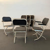 Set Of 6 Machine Age Folding Lounge Chairs By Warren McArthur