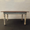 Antique Rustic Maple Farmhouse Dining Work Table
