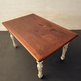 Antique Rustic Maple Farmhouse Dining Work Table