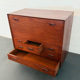 Danish Modern Teak Dry Bar Cabinet By Peter Hvidt And Orla Mølgaard-Nielsen