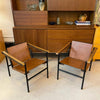 Le Corbusier, Pierre Jeanneret, Charlotte Perriand LC1 Chairs by Cassina