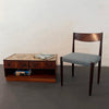 Danish Modern Rosewood And Tile Side Table Cabinet By Bornholm Møbelfabrik