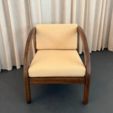 Art Deco "D" Oak Armchair By Modernage Furniture After Paul Frankl