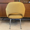 Eero Saarinen Executive Armchair For Knoll Yellow Upholstery