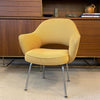 Eero Saarinen Executive Armchair For Knoll Yellow Upholstery