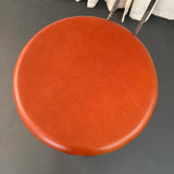 Industrial Angle Iron Train Station Switchboard Operator Stool