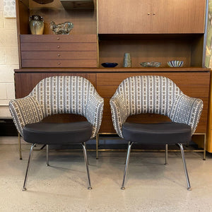 Pair of Eero Saarinen For Knoll Executive Armchairs