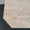 Neoclassical Revival Wrought Iron And Travertine Console Table