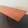 Danish Modern Teak Extension Dining Table By Selig