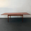 Danish Modern Teak Extension Dining Table By Selig