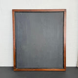 Early 20th Century Large Schoolhouse Oak Framed Slate Chalkboard