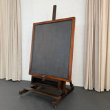 Early 20th Century Large Schoolhouse Oak Framed Slate Chalkboard