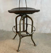 Pair Of Industrial Drafting Stools By Toledo Metal Furniture Co