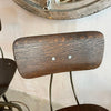 Pair Of Industrial Drafting Stools By Toledo Metal Furniture Co