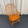 American Mid-Century Craftsman Continuous Bow Rocking Chair