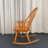 American Mid-Century Craftsman Continuous Bow Rocking Chair