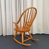 American Mid-Century Craftsman Continuous Bow Rocking Chair