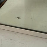 Antique Steel Apothecary Medicine Cabinet With Mirror