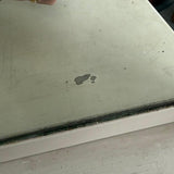 Antique Steel Apothecary Medicine Cabinet With Mirror