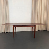 Scandinavian Modern Rosewood Extension Dining Table