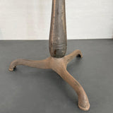 Early 20th Century Industrial Chestnut And Cast Iron Drafting Table